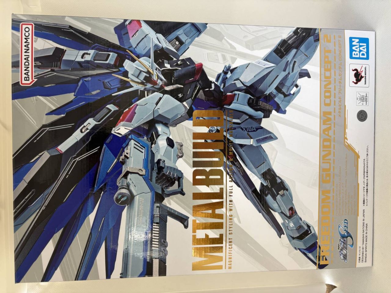中古】METAL BUILD フリーダムガンダム CONCEPT 2 メタルビルド