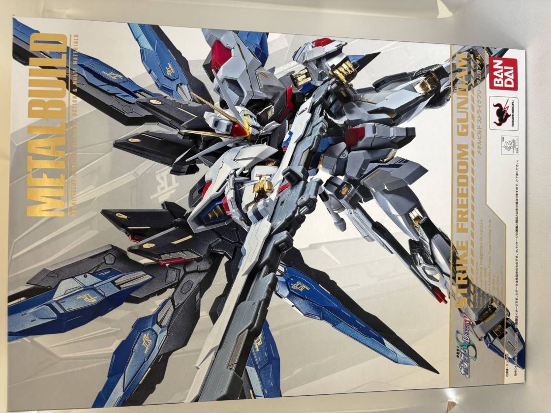 中古】METAL BUILD ZGMF-X20A ストライクフリーダムガンダム メタル