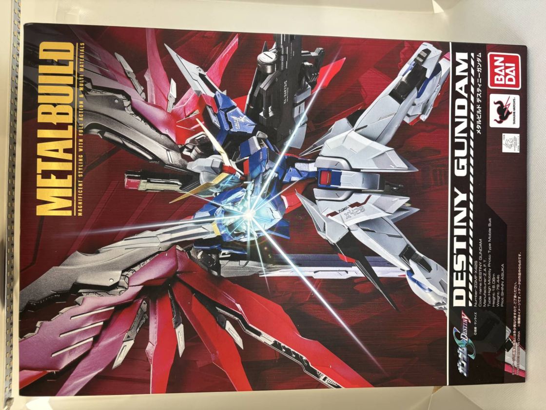 デスティニーガンダム メタルビルド 中古】【未開封】METAL BUILD ZGMF-X42S デスティニーガンダム メタル