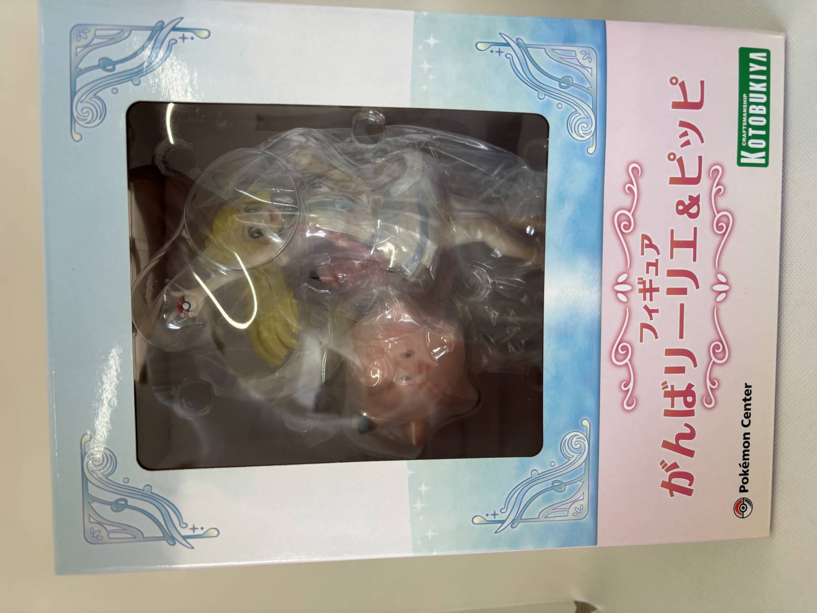 【開封済み・中古】がんばリーリエ＆ピッピ 1/8　ポケモン　フィギュア 中古】がんばリーリエ＆ピッピ 1/8 完成品フィギュア (ポケモン