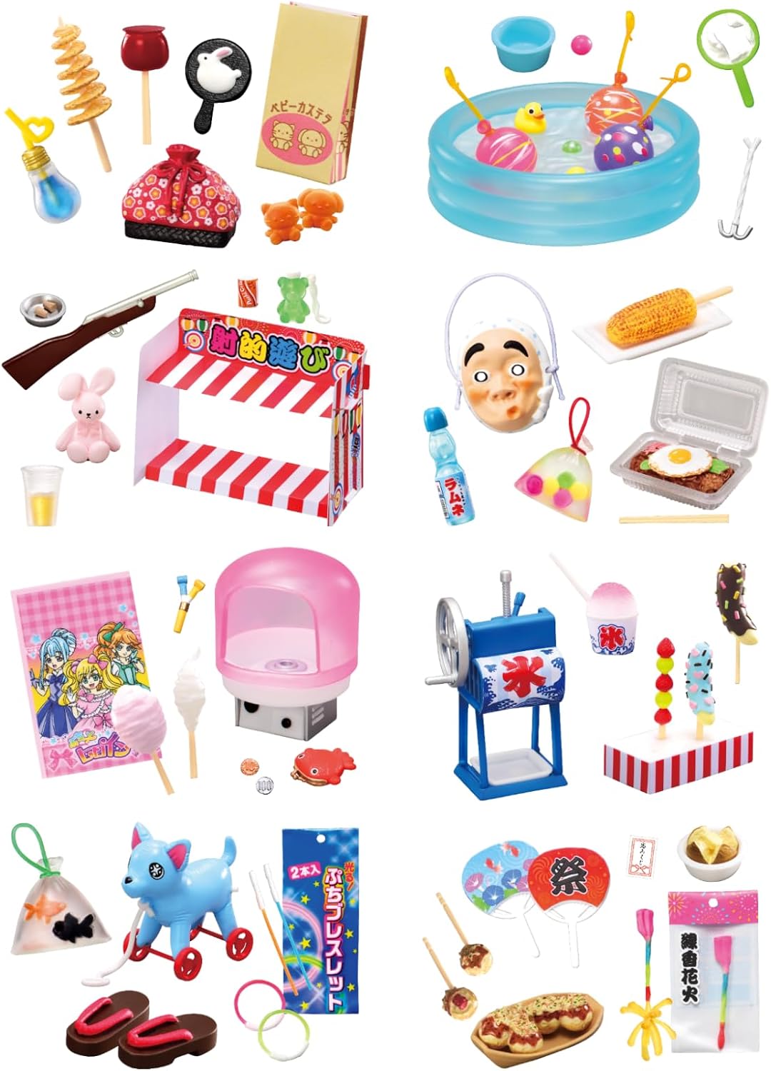 BOX】ぷちサンプルシリーズ おまつりの思い出 ～夏の夜市～ 1box8個