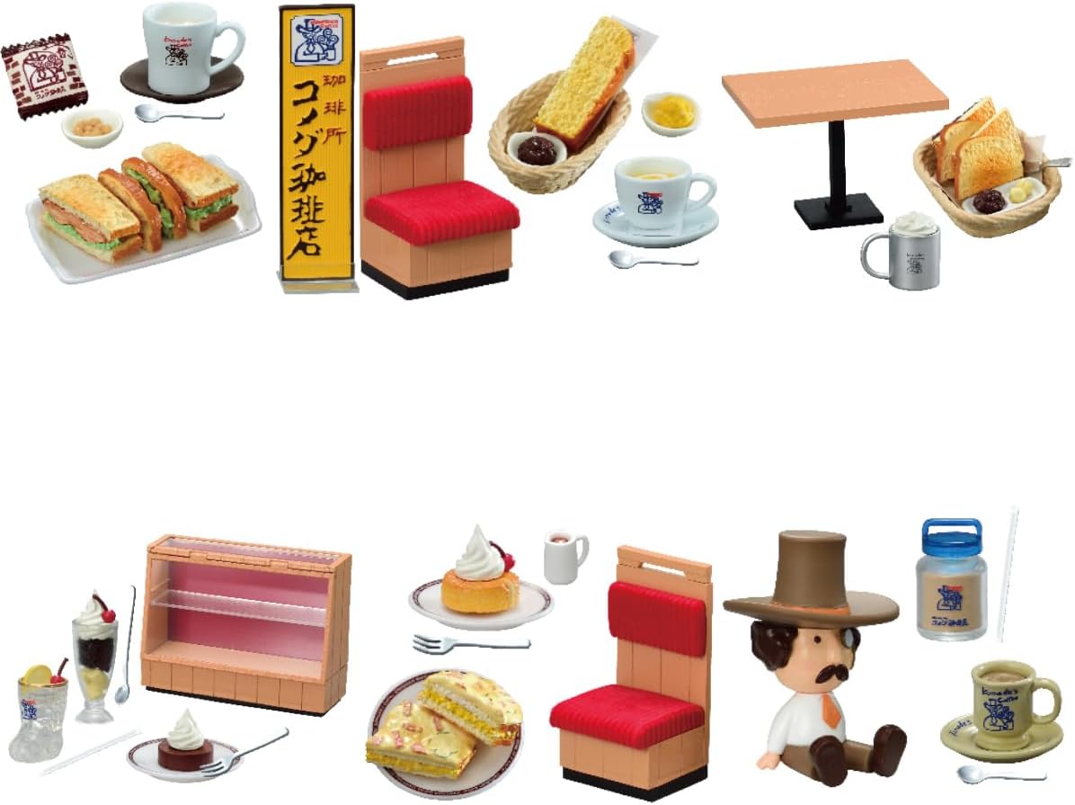 BOX】もっとだいすき！！ 珈琲所 コメダ珈琲店 第2弾 1box6個入り