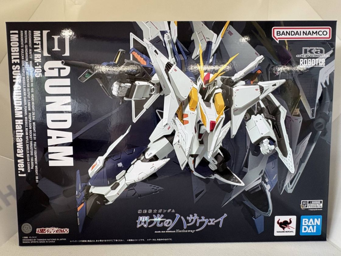 【新品/未開封】ROBOT魂 RX-105Ξガンダム 閃光のハサウェイVer. 中古】【未開封】ROBOT魂 RX-105 Ξガンダム(機動戦士ガンダム 閃光の