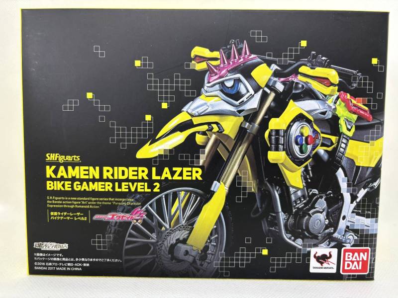 中古】S.H.フィギュアーツ 仮面ライダーレーザー バイクゲーマー