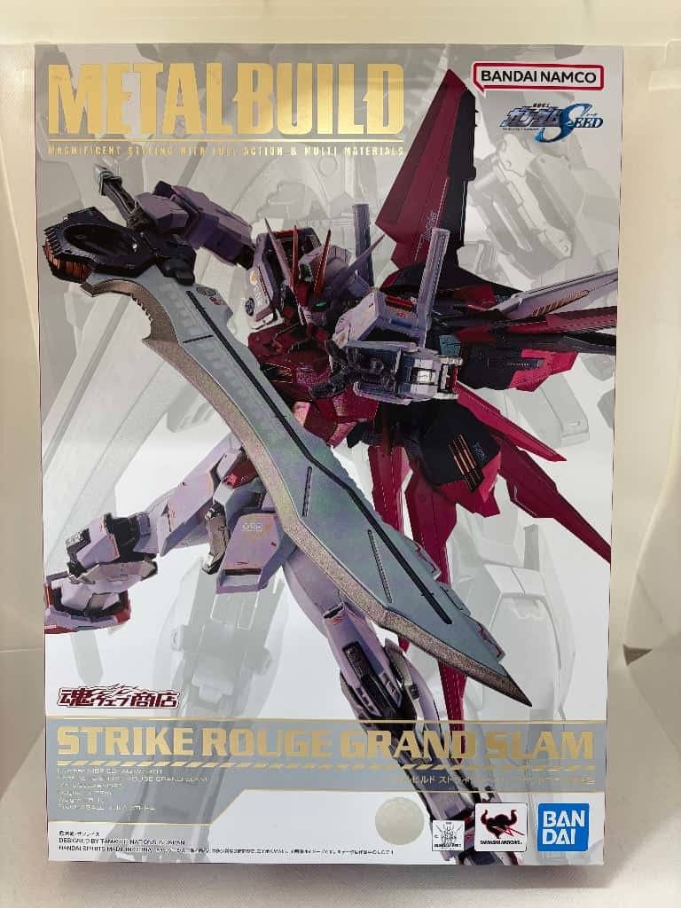 中古】【未開封】METAL BUILD ストライクルージュ グランドスラム装備