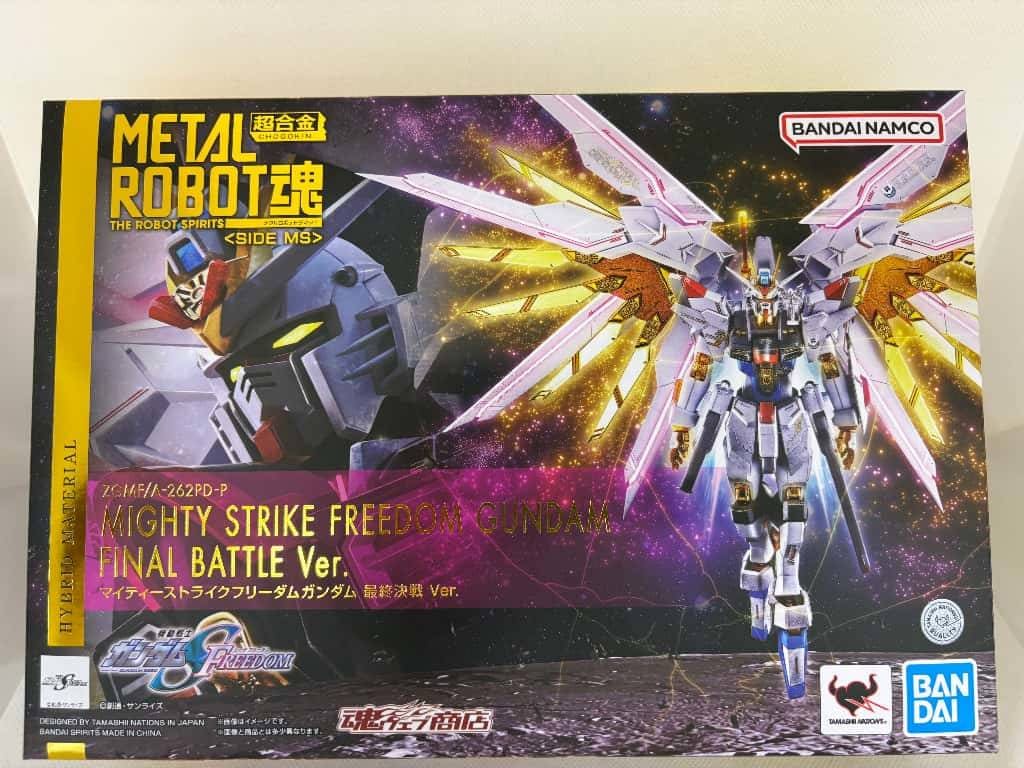 中古】METAL ROBOT魂 マイティーストライクフリーダムガンダム 最終