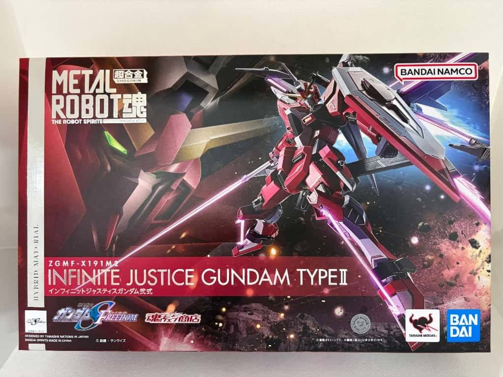 L ROBOT魂 インフィニットジャスティスガンダム弐式　輸送箱未開封 中古】【未開封】METAL ROBOT魂 インフィニットジャスティスガンダム
