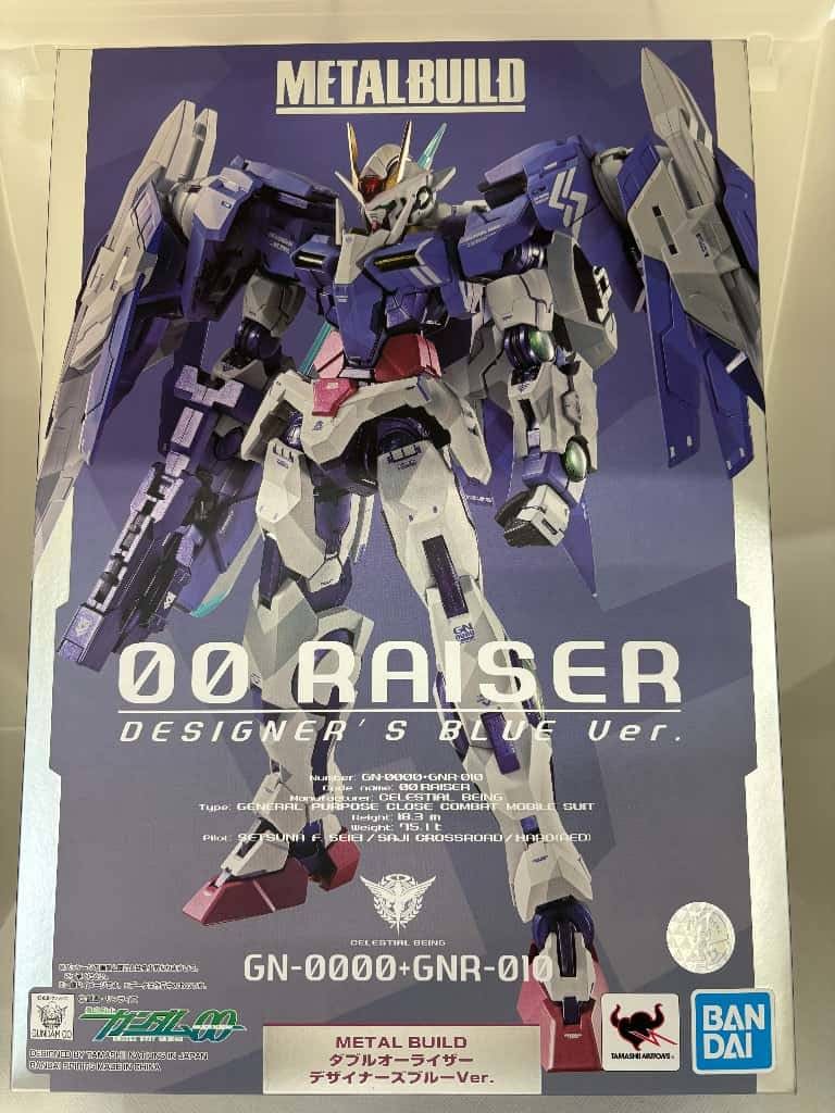 中古】METAL BUILD ダブルオーライザー デザイナーズブルーVer