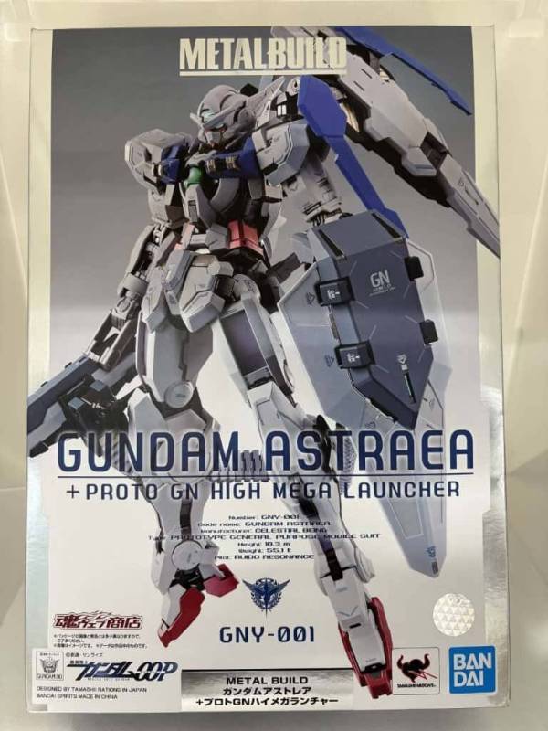 中古】METAL BUILD ガンダムアストレア+プロトGNハイメガランチャー