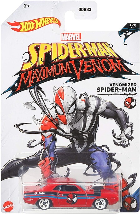 1/64 Hot Wheels エンターテイメント マーベル スパイダーマン