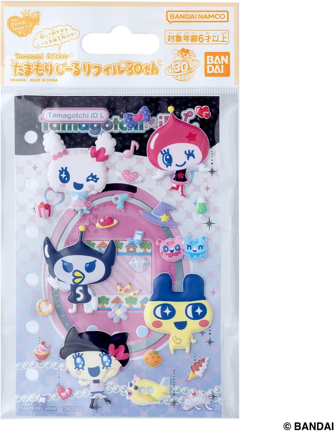 2026年7月11日発売 予約商品】たまもりしーるリフィル30th Tamagotchi