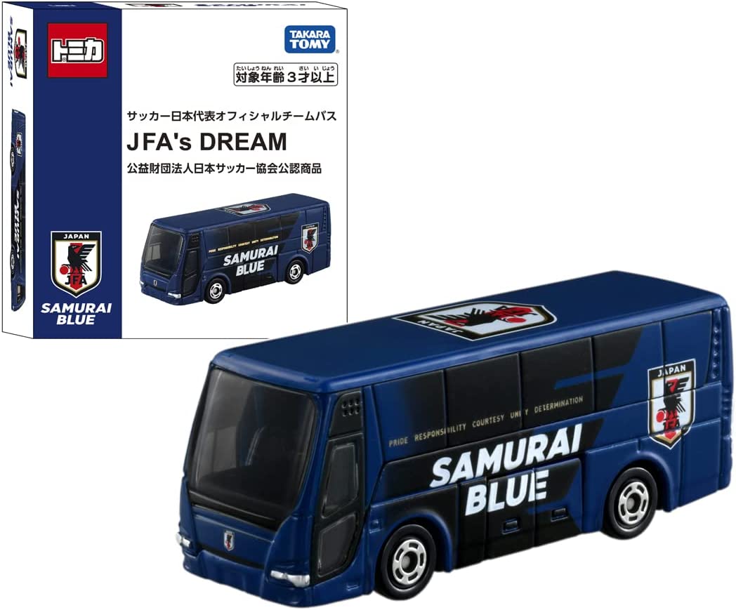 トミカ サッカー日本代表 オフィシャルチームバス JFA's DREAM