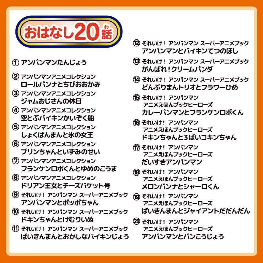 動く絵本プロジェクター DreamSwitch ANPANMAN ドリームスイッチ