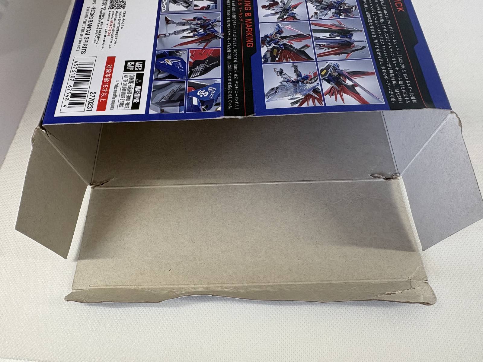 中古】【ブリスター内蓋欠け】【パッケージ傷みあり】METAL ROBOT魂