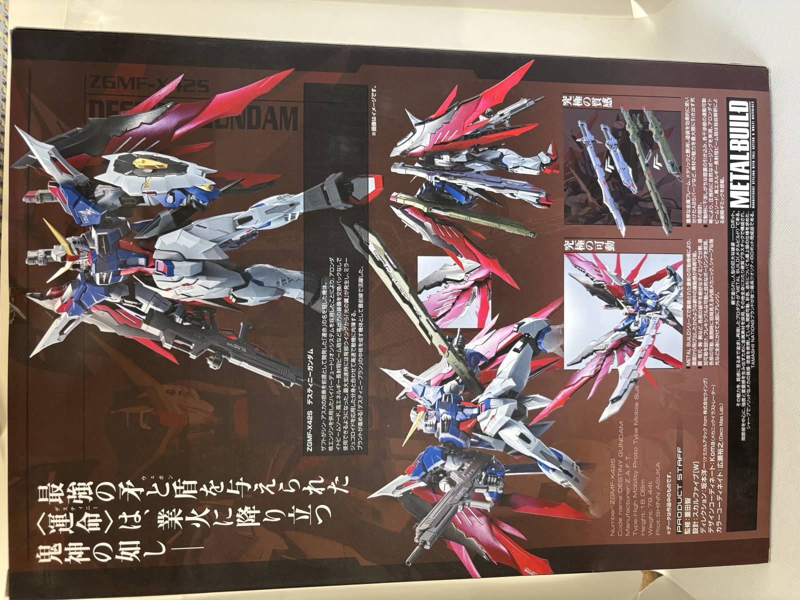 中古】【未開封】METAL BUILD ZGMF-X42S デスティニーガンダム メタル