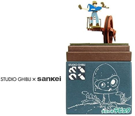 新品未開封】模型 スタジオジブリmini 天空の城ラピュタ 空からシータ