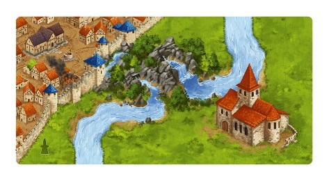 カルカソンヌ拡張セット3 「妖精とドラゴン」☆ボドゲまとめ買い（3点