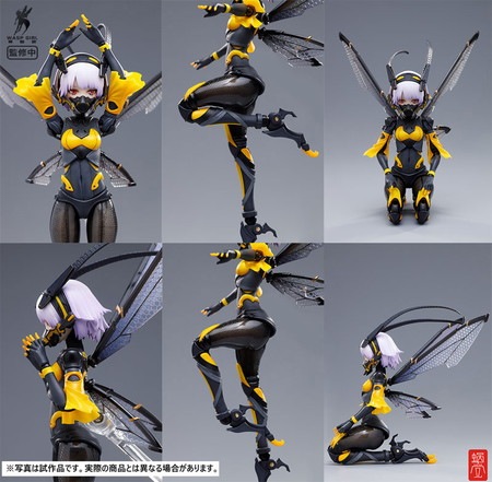 新品未開封】BEE-03W WASP GIRL ブンちゃん 1/12 完成品アクション