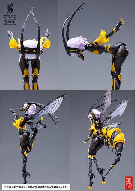 新品未開封】BEE-03W WASP GIRL ブンちゃん 1/12 完成品アクション
