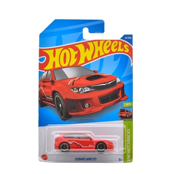 ホットウィール(Hot Wheels) ベーシックカー スバル WRX STI (HHF27
