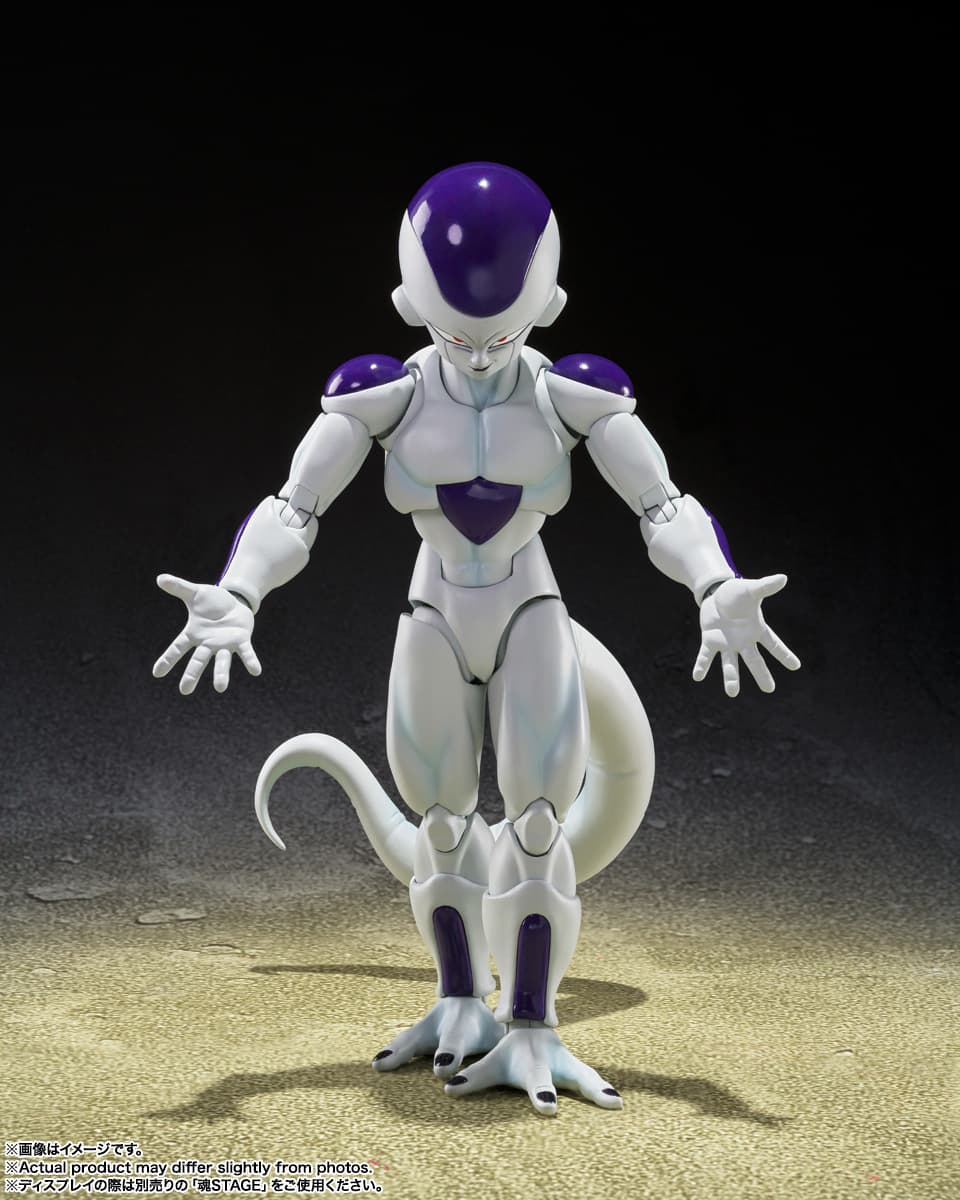 【美品】フリーザ オリジナルフィギュア 2026年10月発売 予約商品】S.H.フィギュアーツ フリーザ 第四形態〈底
