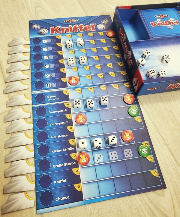 クニッフェル ソロゲーム For One Kniffel |ジャンルで探す,ボード
