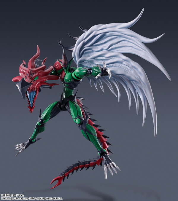 新品未開封】S.H.MonsterArts E・HERO フレイム・ウィングマン 「遊