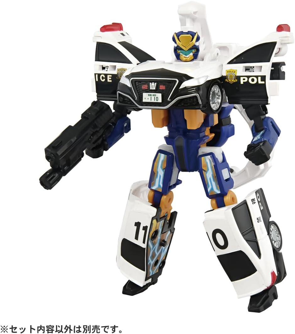 トミカ ジョブレイバー TJBDX ライジングポリスブレイバー デカライド