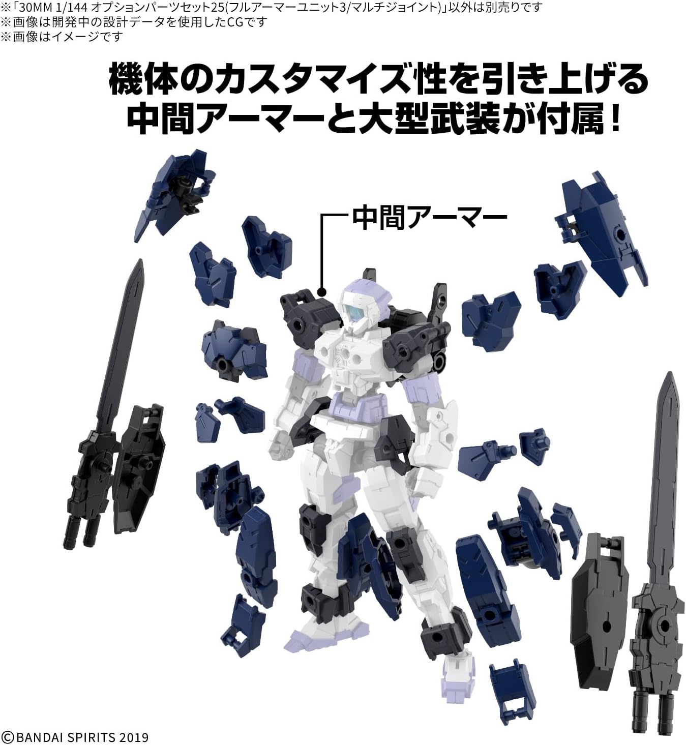 送料無料対象外】【2027年3月発売 予約商品】1/144 30MM オプション