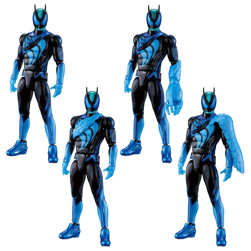 仮面ライダーアクションフィギュア カプセムチェンジコレクション 仮面
