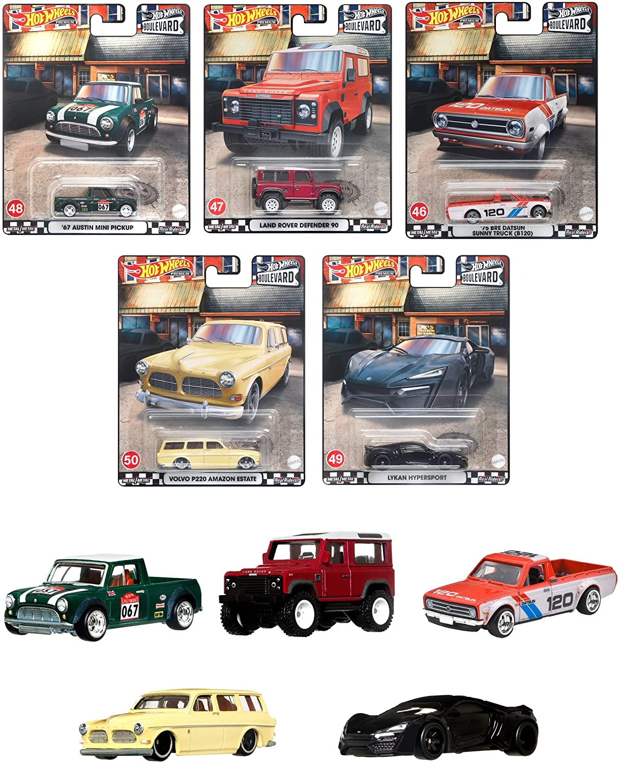 ホットウィール(Hot Wheels) ブールバード アソート (GJT68-986K