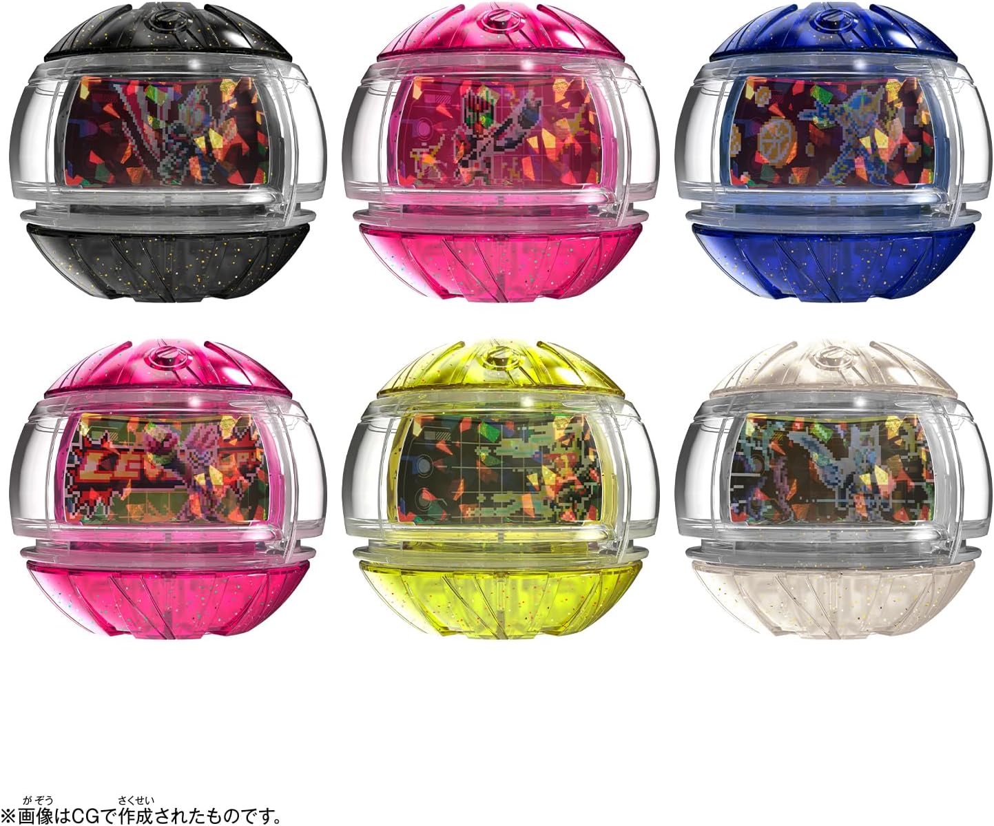 BOX】DXレジェンドライダーカプセムランダムボックス キラキラver.04