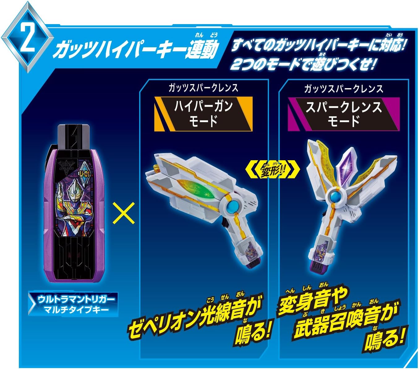 SUPER BEST DXガッツスパークレンス ウルトラマントリガー |ジャンルで