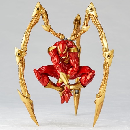 スパイダーマンフィギュアYAMAGUCHI Iron Spider 2021年7月予約】AMAZING YAMAGUCHI アイアン・スパイダー Iron Spider