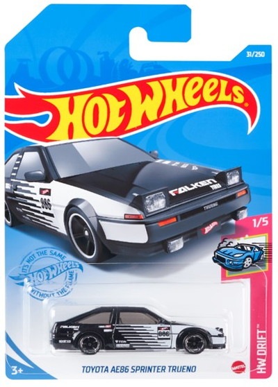ホットウィールプレミアム セブンイレブン限定 トヨタAE86スプリンター