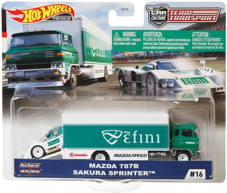 1/64 Hot Wheels チームトランスポート 4個アソート [FLF56-986J