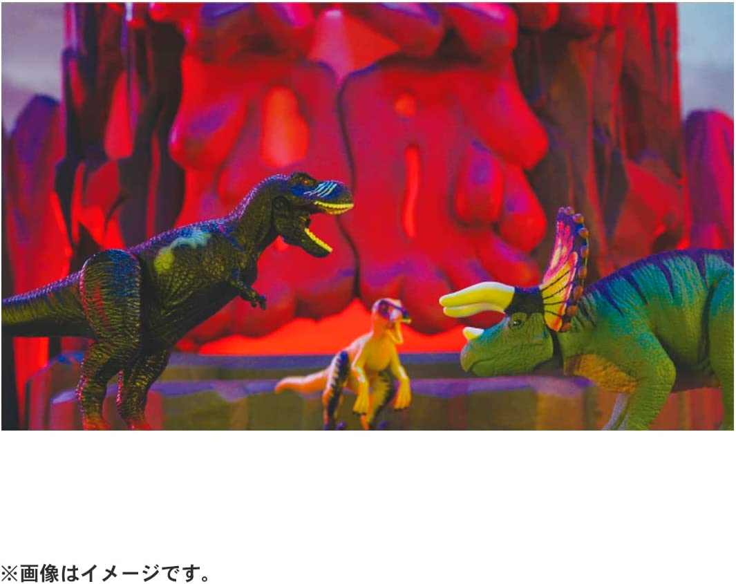 アニア 冒険大陸 アニアキングダム ボルケーノの恐竜セット (メタル