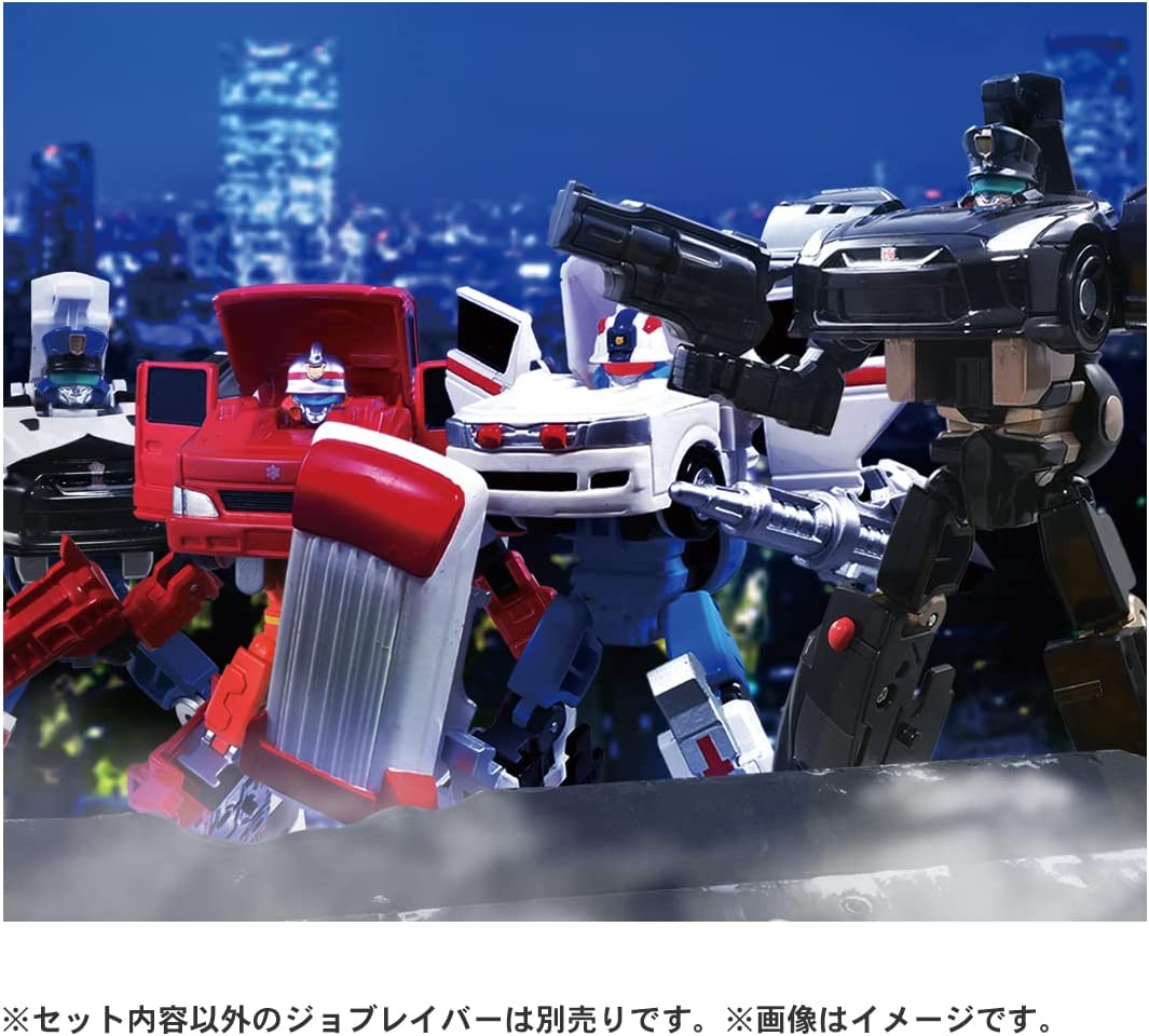 トミカ ジョブレイバー ポリスブレイバーゼロ パーフェクトセット