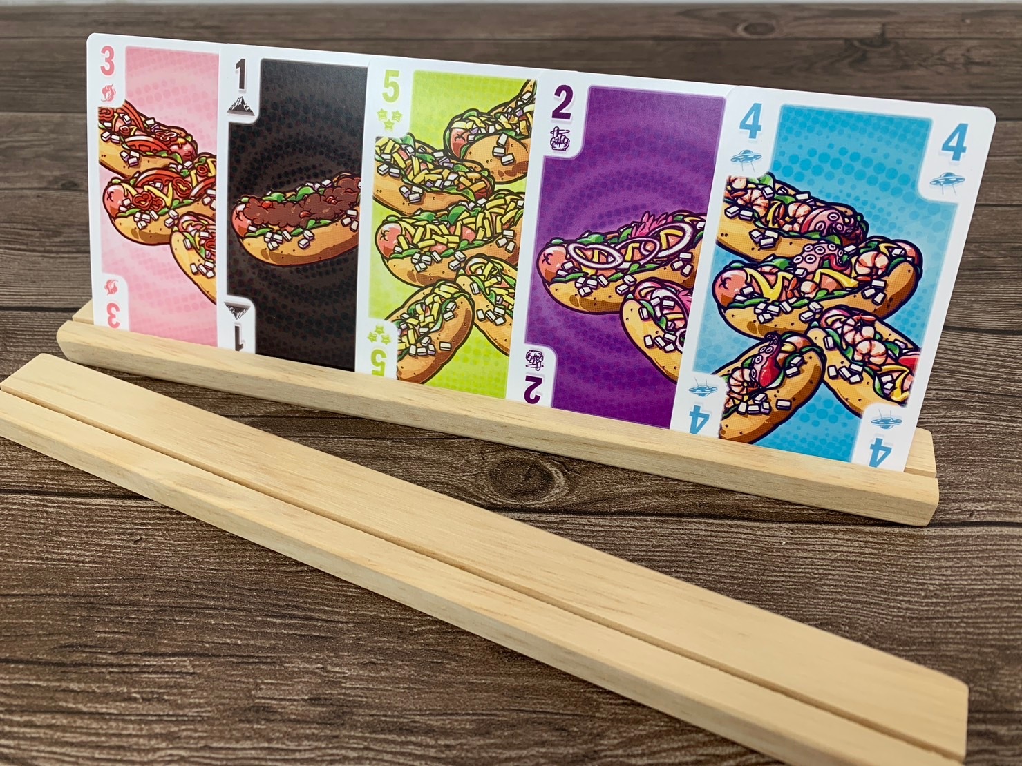 ボードゲーム屋さんが作った カードスタンド(4個入り) ☆ボドゲ