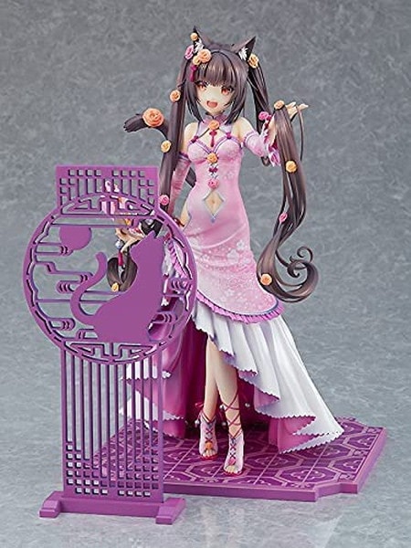 【新品】ねこパラ ショコラ 華ロリ 2022年10月予約】ショコラ 華ロリVer. 「ネコぱら」 1/7 ABS＆PVC製