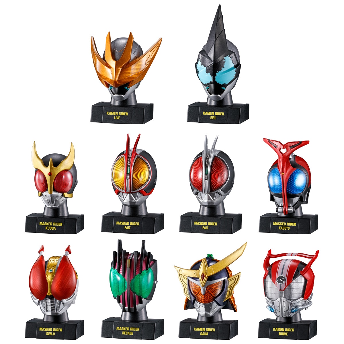 BOX】仮面ライダーマスクヒストリー2 10個入り(食玩) |ジャンルで探す