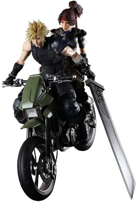 新品未開封】PLAY ARTS改 ジェシー＆クラウド＆バイクSET 「ファイナル