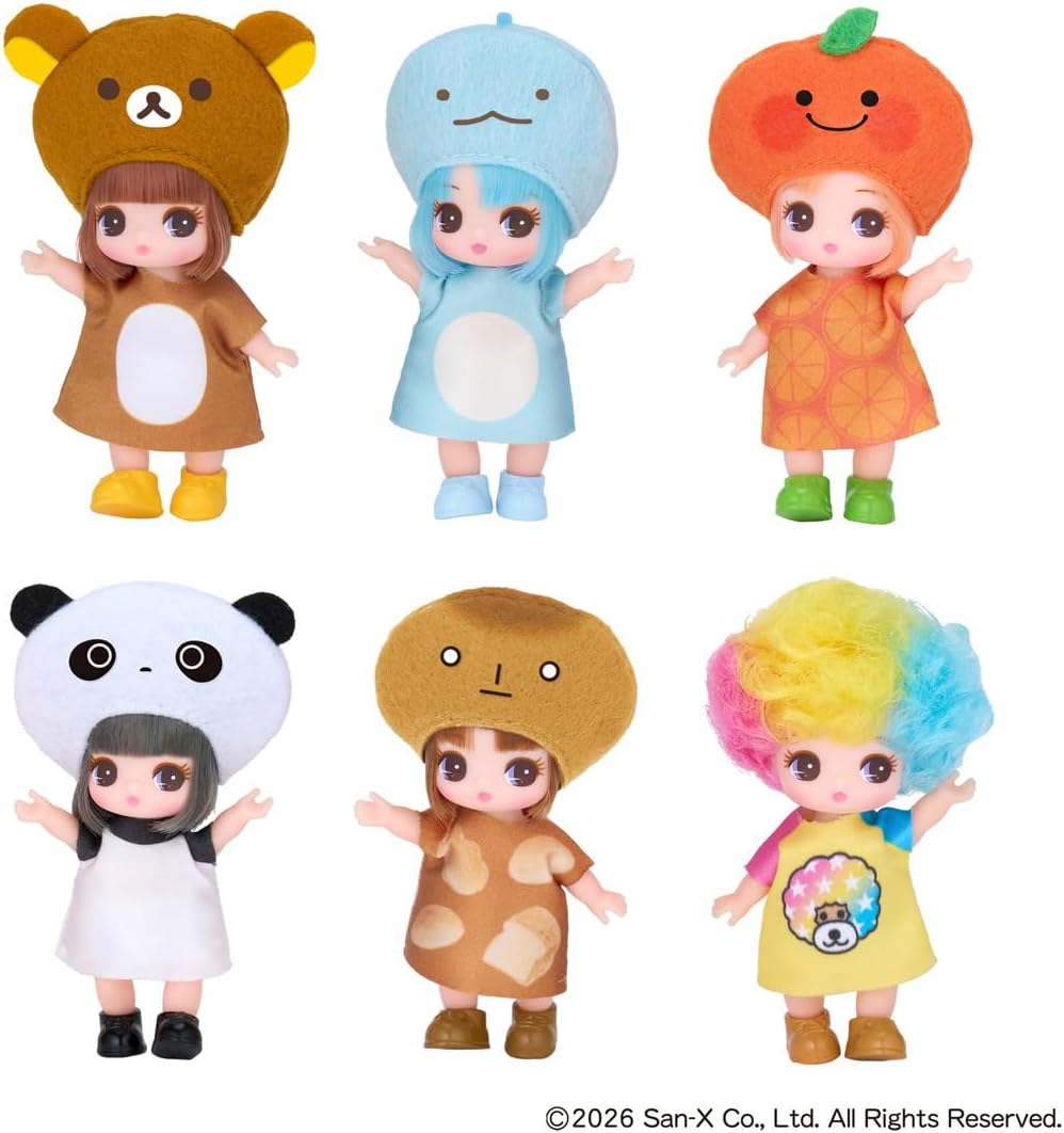 【限定100本】 トクサンTVとのコラボ「フレーチャ」　未使用品未開封品 BOX】リカちゃん ドール ぷちリカちゃん サンエックスユニバース