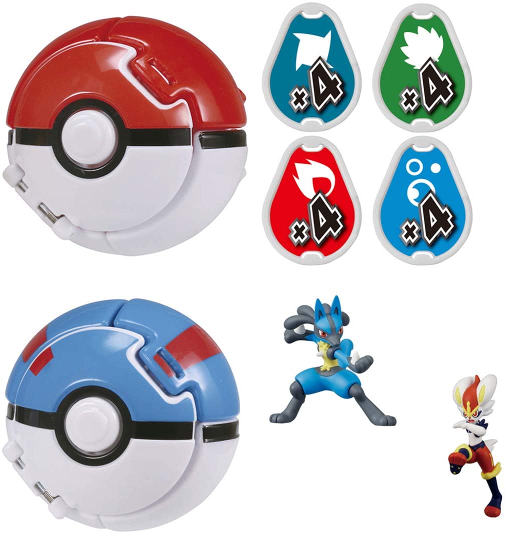 ポケットモンスター モンコレ ポケデルゼ サトシ VS ゴウ ( ルカリオ