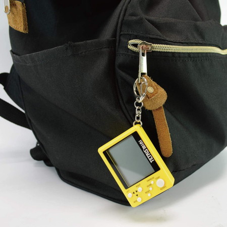 テトリス社公式ライセンス製品】キーホルダー型携帯ゲーム機「テトリス