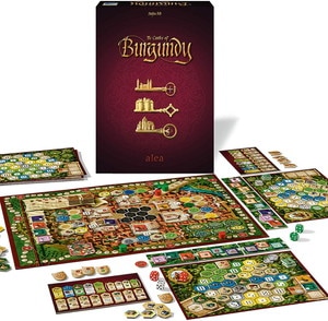 ブルゴーニュ ボードゲーム ブルゴーニュプラス (The Castles of Burgudy) [日本語訳付き