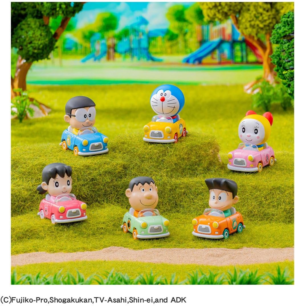 BOX】ドリームトミカ TOMICA TUNES DORAEMON CHARACTERS Vol.1 1box6個