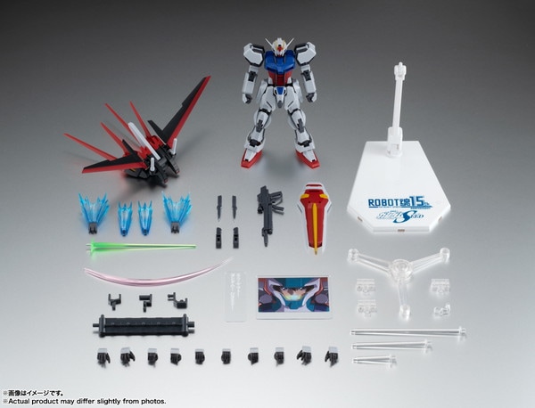 ROBOT魂 GAT-X105+AQM/E-X01 エールストライクガンダム ver