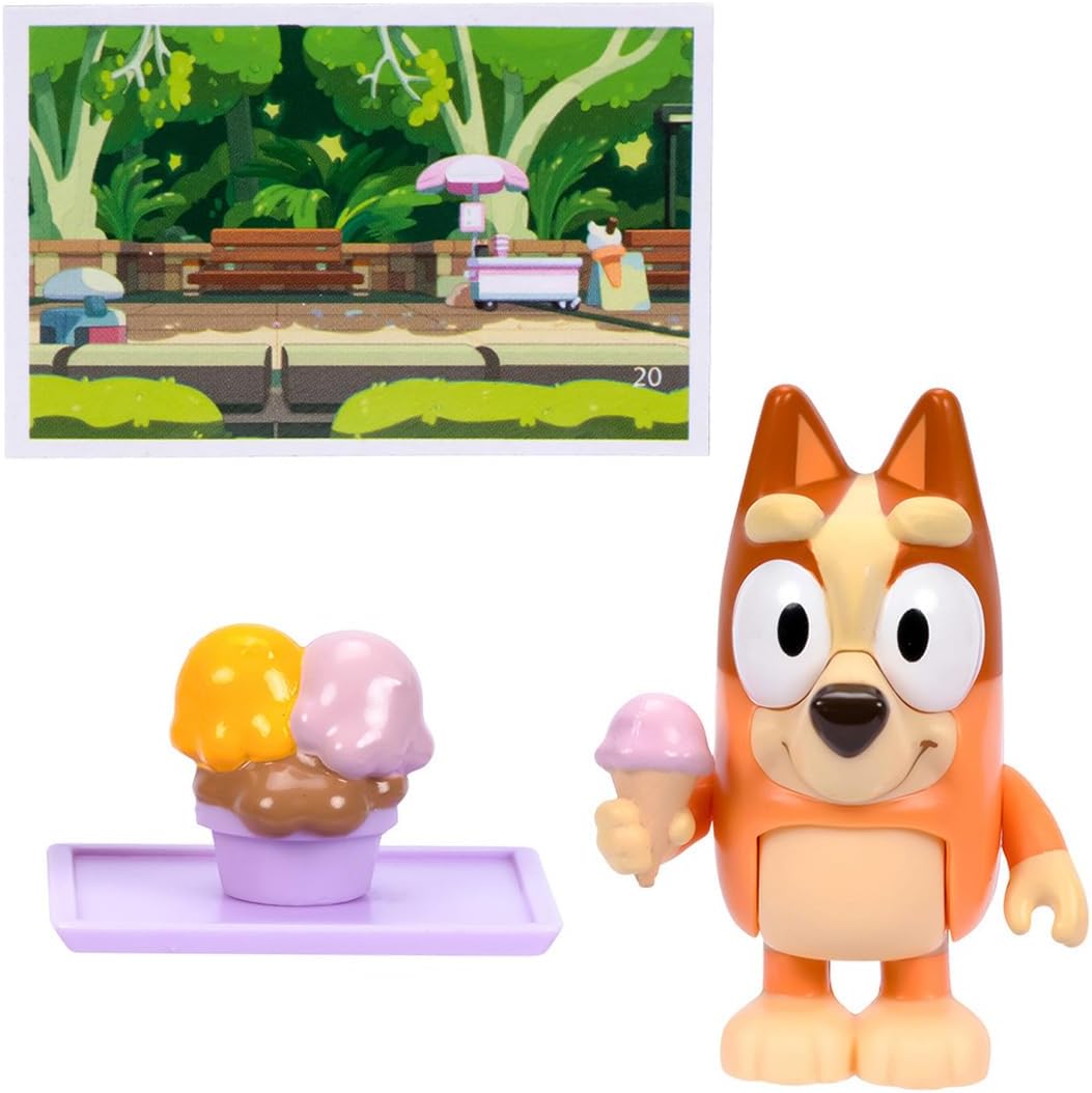 ビンゴとアイスクリーム 「ブルーイ」 ストーリーフィギュアセット