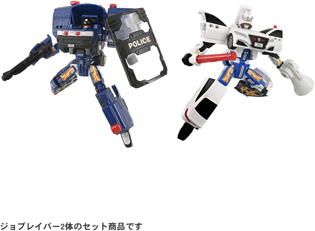 訳あり】トミカ ジョブレイバー　11点まとめ売り トミカ ジョブレイバー TJBDX ポリスブレイバー 機動隊＆交通機動隊 W